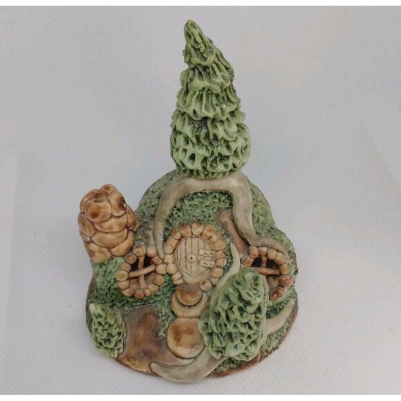 Hobbit Hole Bag End LOTR Hand Sculpted Porcelain Miniature Dana Smallwood VTG - Picture 4 of 10